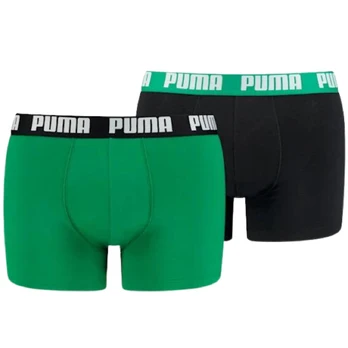 Bokseriniai šortai vyriški Puma Basic Boxer 2P žalia, juoda 906823 34 - m