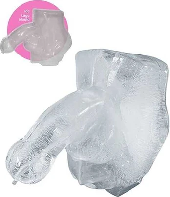 PLAY WIV ME - HUGE PENIS ICE LUGE MOLD