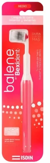 Isdin BALENE BY BEXIDENT medium toothbrush #Coral 1 unit