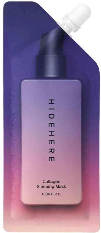 HideHere, Collagen Sleeping Mask, Hydrating & Moisturising, Night Sleeping Mask, 25 ml