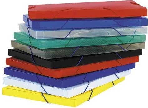 Biurfol A4 segtuvas su gumyte, 2 cm, mėlynas