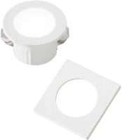 3W LED įleidžiamas šviestuvas DAMA, baltas, 4000K