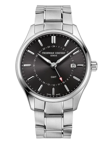 Laikrodis Frederique Constant Classics Quartz GMT FC-252DGS5B6B