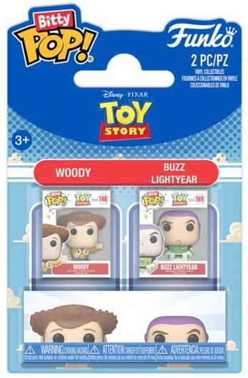 Funko Bitty POP 2PK Toy Story W & B