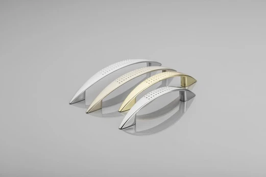 Zamak handle 05 C=96mm aliuminio