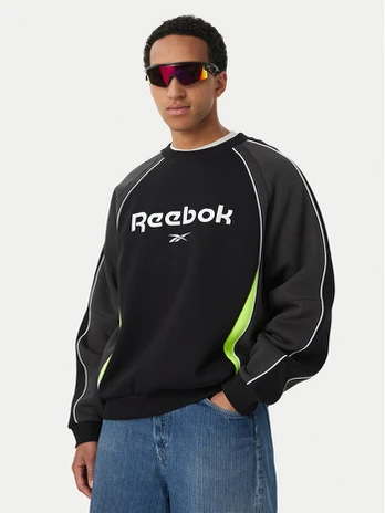 Reebok Džemperis Tomasz RK25746CCM Juoda Regular Fit