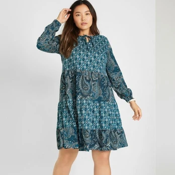 A formos moteriška suknelė, mėlyna, BPC collection, L/XL