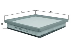 Oro filtras KNECHT LX3580 kaina