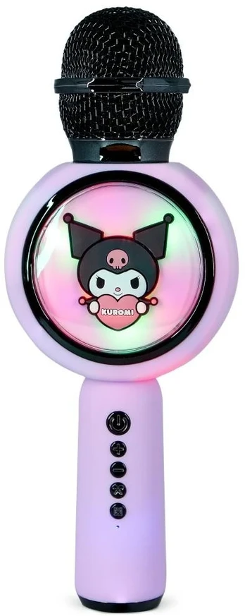 Karaoke Microphone with LED Wireless Speaker OTL Kuromi