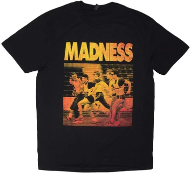 Rock Marškinėliai Madness Gold Keep Moving, Dydis: M