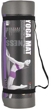 YM04 Pilkas YOGA MAT HMS