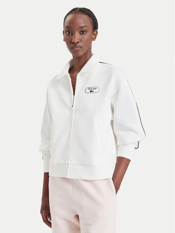 Lacoste Džemperis SF6822 Kreminė Regular Fit