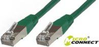 MicroConnect Patchcord CAT5e, 7m, žalias (STP507G)