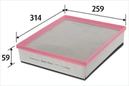 Oro filtras VALEO 585550 kaina