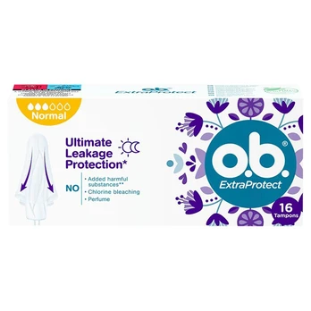 Tamponai O.b. Extra Protect, Normal, 16 vnt