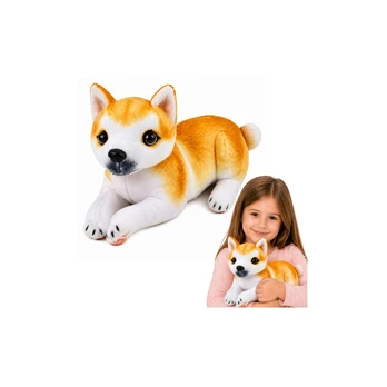 Lean Toys Pliušinis šiba inu šuo 25 cm