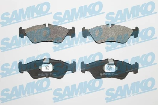 Stabdžių trinkelių rinkinys, diskinis stabdys SAMKO 5SP610
