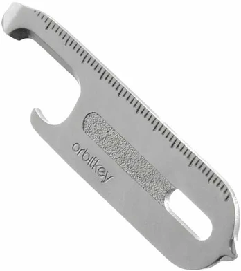 Mikro narzędzie do organizera na klucze Orbitkey Multitool V2 - sidabrinis-universalus