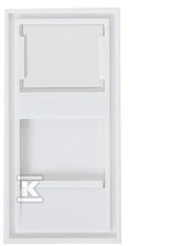 Securitynet ADAPTERIS 22.5X45 RJ45 KEYSTO MODULIMS