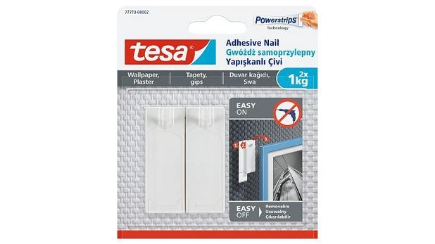 tesa Klebenagel Tapete & Putz bis 1kg 2St.