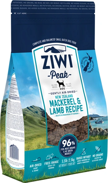 Ziwipeak - Mackerel and lamb - Air dried - 1 kg