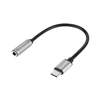 Kruger & Matz USB C adapteris - 3.5mm stereo mini AUX Basic