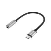 Kruger & Matz USB C adapteris - 3.5mm stereo mini AUX Basic kaina