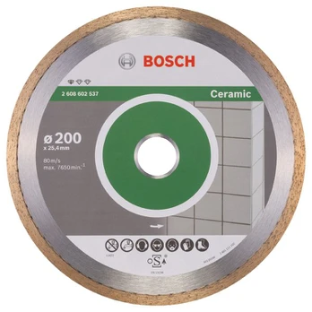 Deimantinis pjovimo diskas BOSCH Ceramic, 200 mm, 25,4 mm