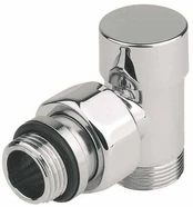 Compact kampinis ventilis 1/2` x 24-19. chromas kaina