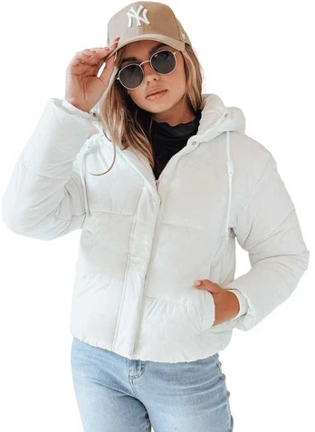 Moteriška baltos spalvos striukė Snowlike