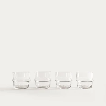 Homla stiklinė Norman 787812, 300 ml, 4 vnt.