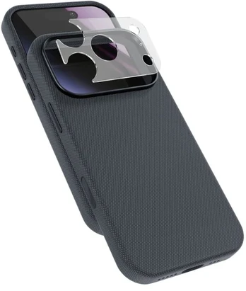 Dėklas Epico SolidWoven Pro Mag+ Case for iPhone 17 Pro/18 Pro, Qi2 & MagSafe Compatible - Juodas