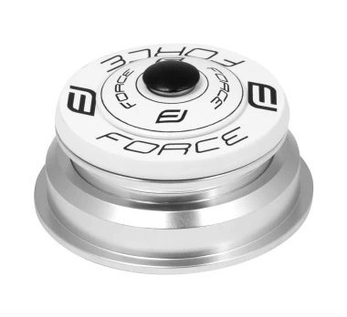 Vairo kolonėlė FORCE Taper pusiau integruota 1 1/8" -1 1/2" (balta)