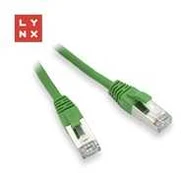 LYNX FTP patch kabelis Cat5e PVC, CCA, 2m, zelený