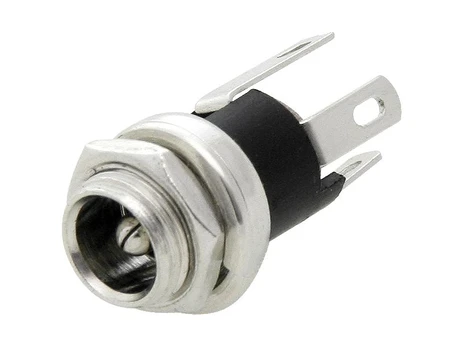 Oem DC lizdas 2.5x5.5 metalinis prisukamas - 20vnt