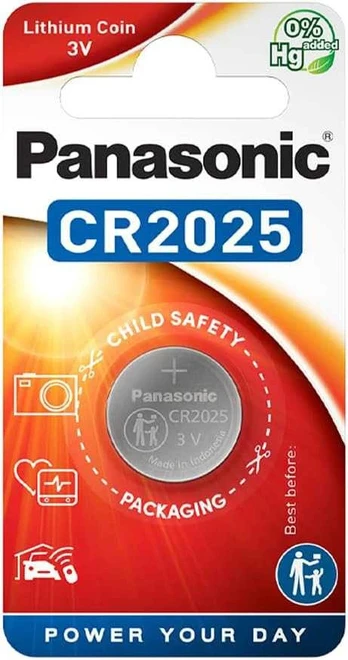 Panasonic Batteries Panasonic baterija CR2025/1B