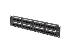 LANBERG Patch panel 48port 2U 19i cat.5e kaina