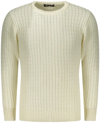 Baltas sweter męski US GRAND