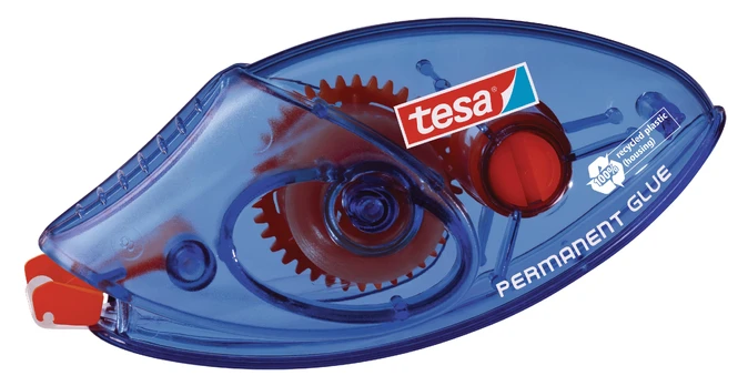 tesa Kleberoller Einweg 8,5m 8,4mm permanent ecoLogo