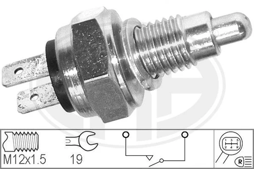 Jungiklis, atbulinės eigos žibintas ERA 330233