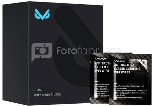 VSGO anti bacteria screen cleaning wipes kit (60 stuks)