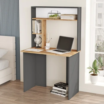 Stalas Kalune Design BR2 AA, rudas/antracito