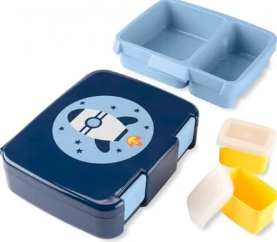 Skip Hop Spark Style Bento Lunch Box- Rocket