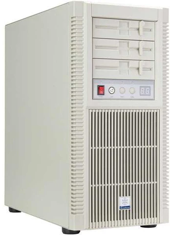 SilverStone FLP02, Tower-case - beige