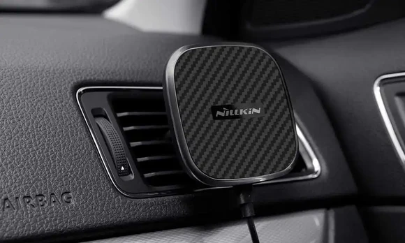 Magnetic Holder Clip-On Black