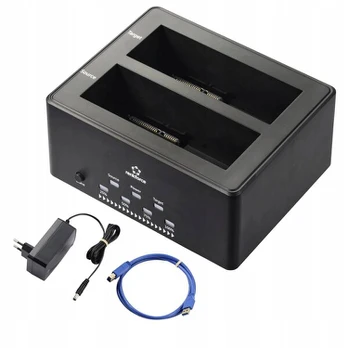 Renkforce kopijavimo stotis/adapteris Sata kietiesiems diskams, Cloner Usb 3.0