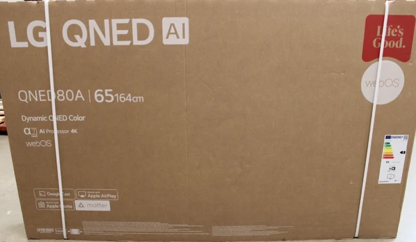 Televizorius LG 65QNED80A3A