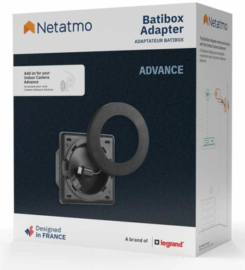 Netatmo Indoor Camera Batibox Priedas Juodas