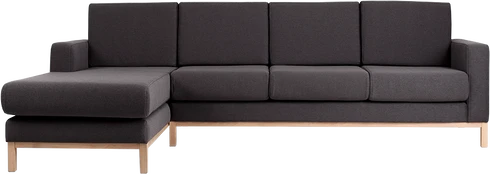 Customform Sofa, Willy, 97x180 cm, Inky