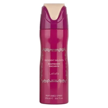 Lattafa Raspberry Macaron - kūno purškiklis moterims 200ml
